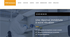 Desktop Screenshot of pcm-assistance.fr